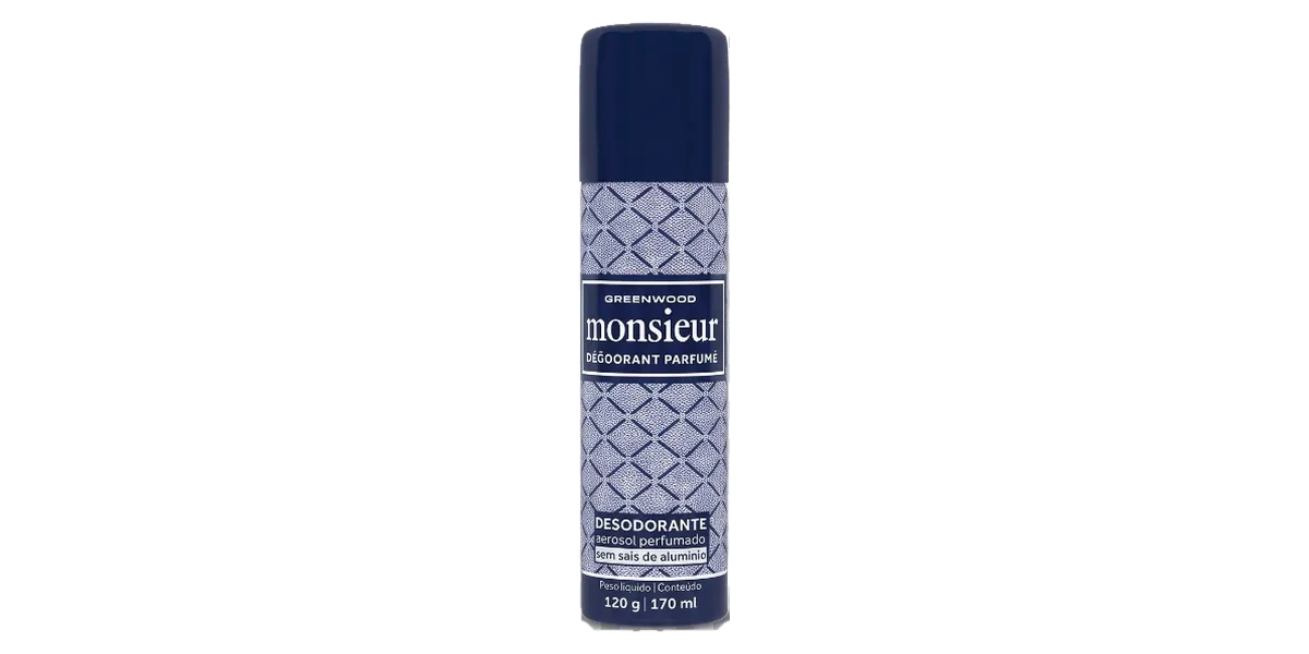 Fiorucci Greenwood Monsieur desodorante aerosol perfumado, 170 ml