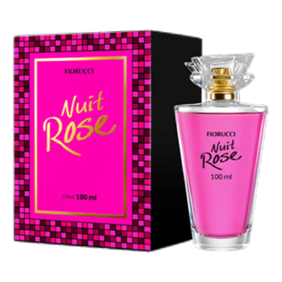 Fiorucci Nuit Rose deo colônia, 100 ml
