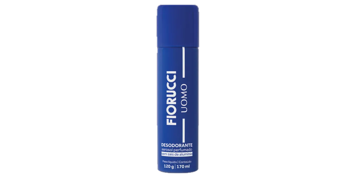 Fiorucci Uomo desodorante aerosol perfumado, 170 ml